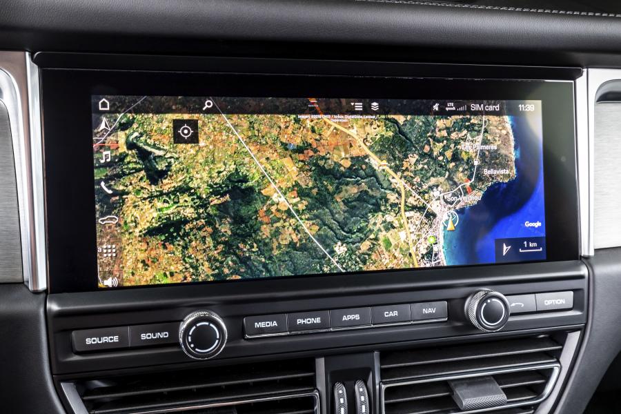 Детали интерьера Porsche Macan S (95B) 2018 года  (WW) (фото 148 из 235)